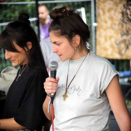 Ma Sol (D) with Ital V - Roots Camp, 30. Reggae Jam Festival - Bersenbrueck - 27. Juli 2024 (2).JPG